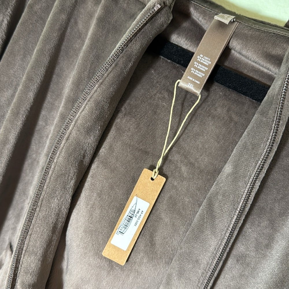 SKIMS 2X velour hoodie Ameth color - Picture 5 of 9